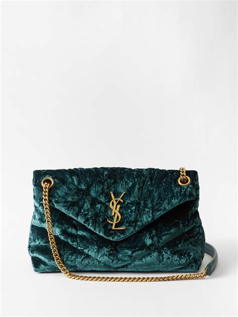 ysl velvet clutch.